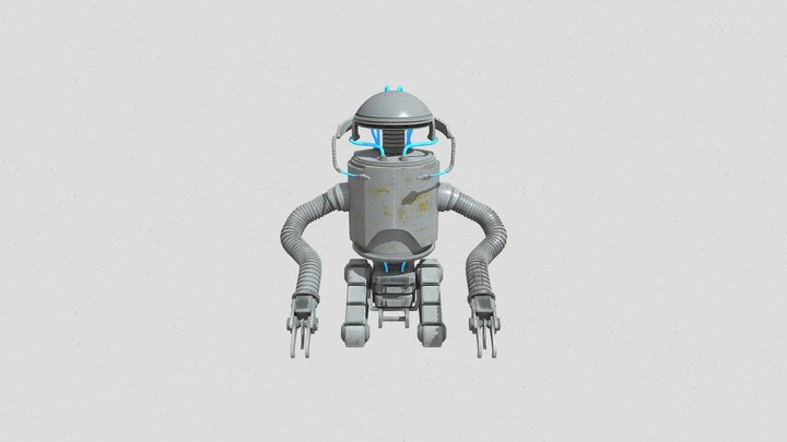 Robot_Realistic 3D Model