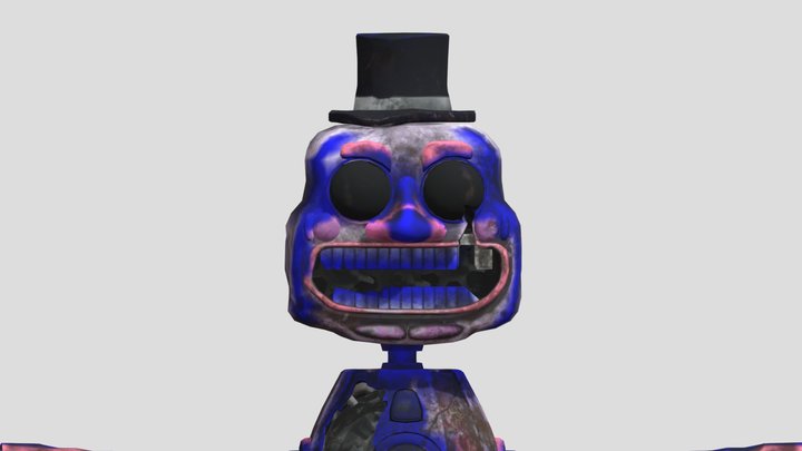 Wind Up Music Man-security Breach 3D Model
