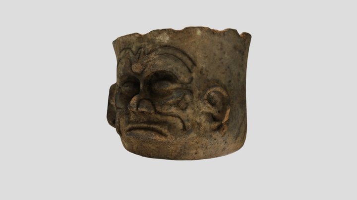 Effigy Vessel from Punta Laguna 3D Model