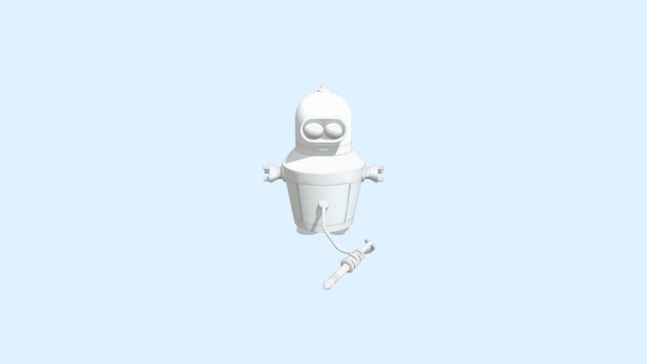 Bender baby 3D Model