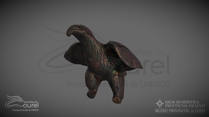 Aguia do Courel - Águila del Courel 3D Model