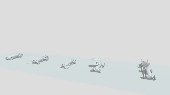 [HW XYZ School] Вторичные формы 3D Model