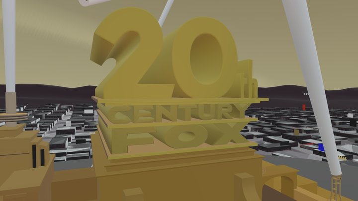 20th Century Fox 1994 Remake 2008 enhanced versi 3D Model
