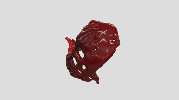 Grey-Teal-11452 3D Model