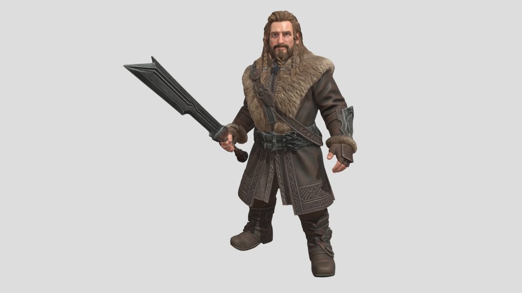 Fili with sword