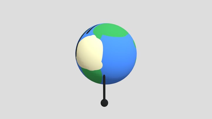 meandearth earth but 3d 3D Model