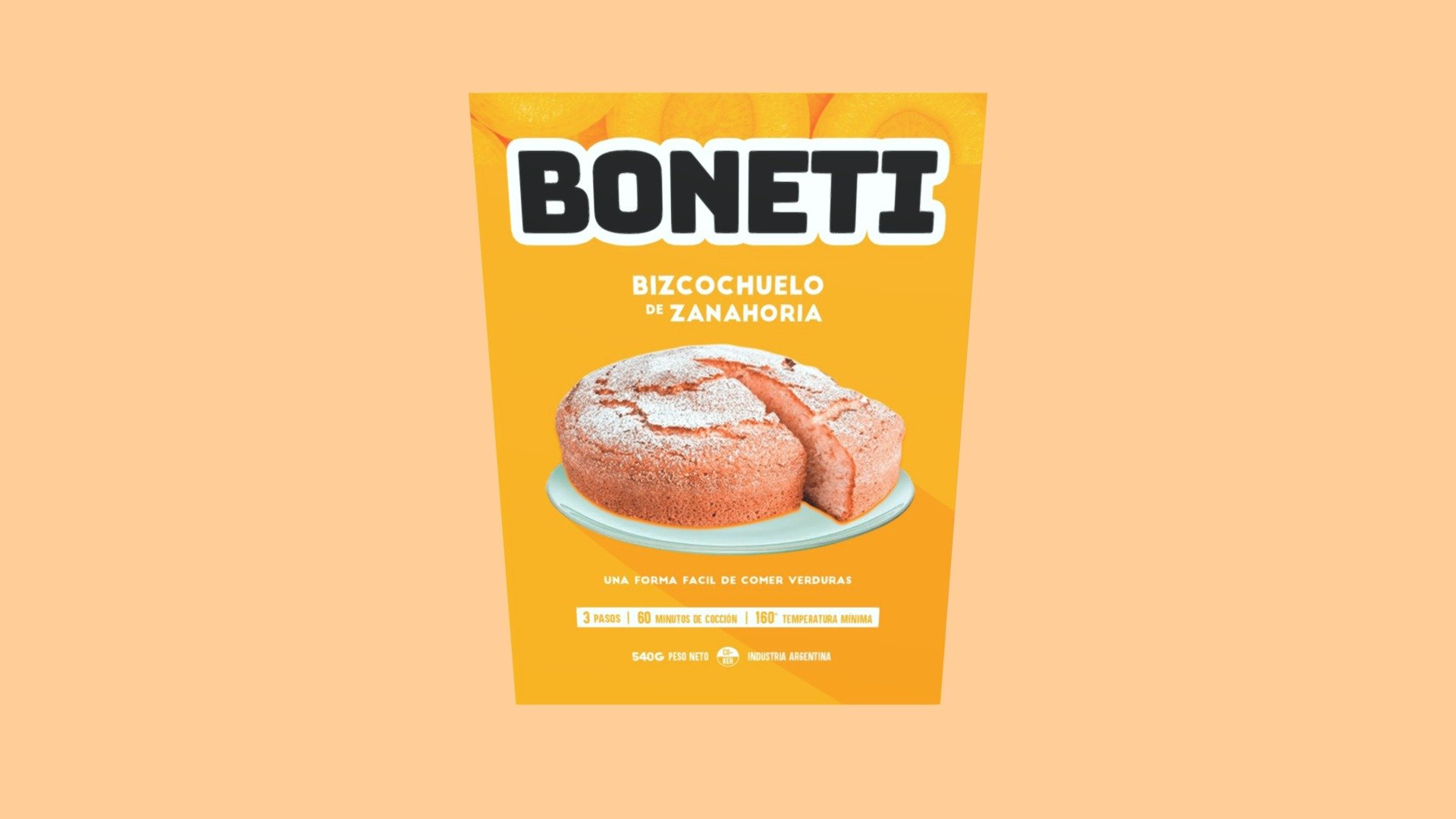 Bizcochuelo Pack Zanahoria