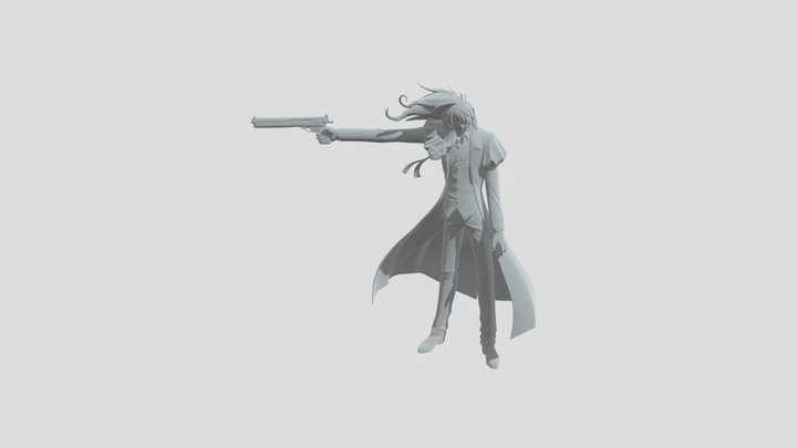 Hellsing alucard 3D Model
