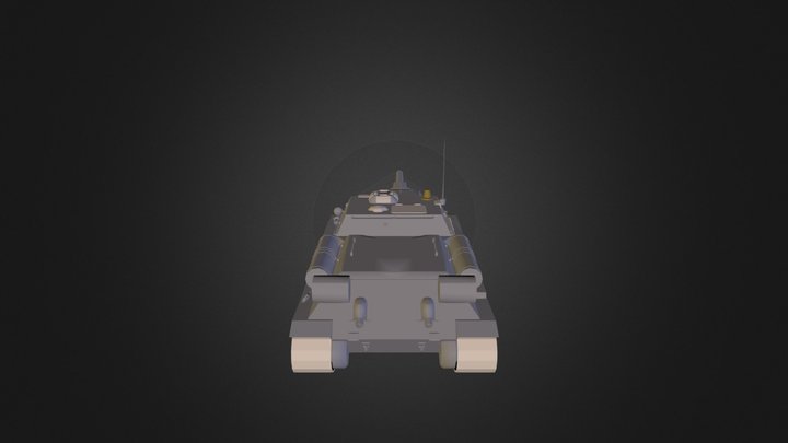 Tank Su122 N230113 3D Model