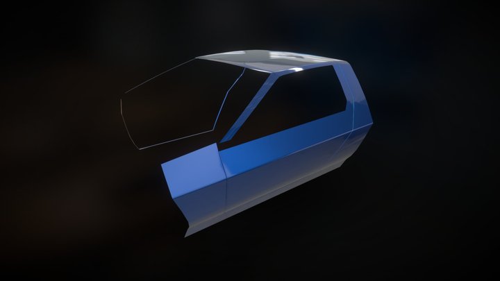 Dolorean_TestExport_01 3D Model