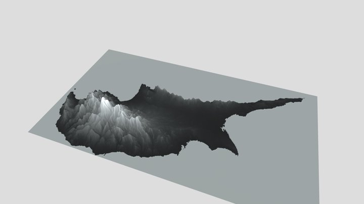 Cyprus 3D Model