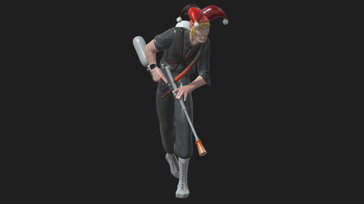 Jester 3D Model