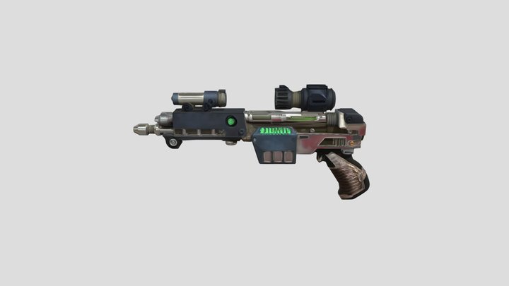 SWTOR - Old Republic Blaster 3D Model