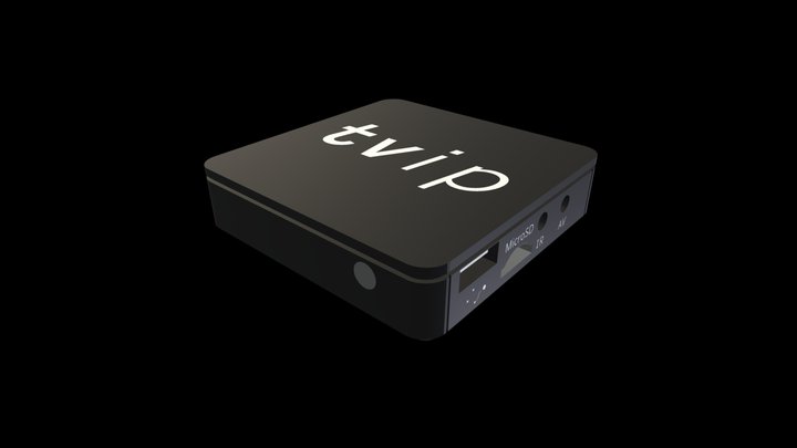 STB TVIP S- Box V410 3D Model