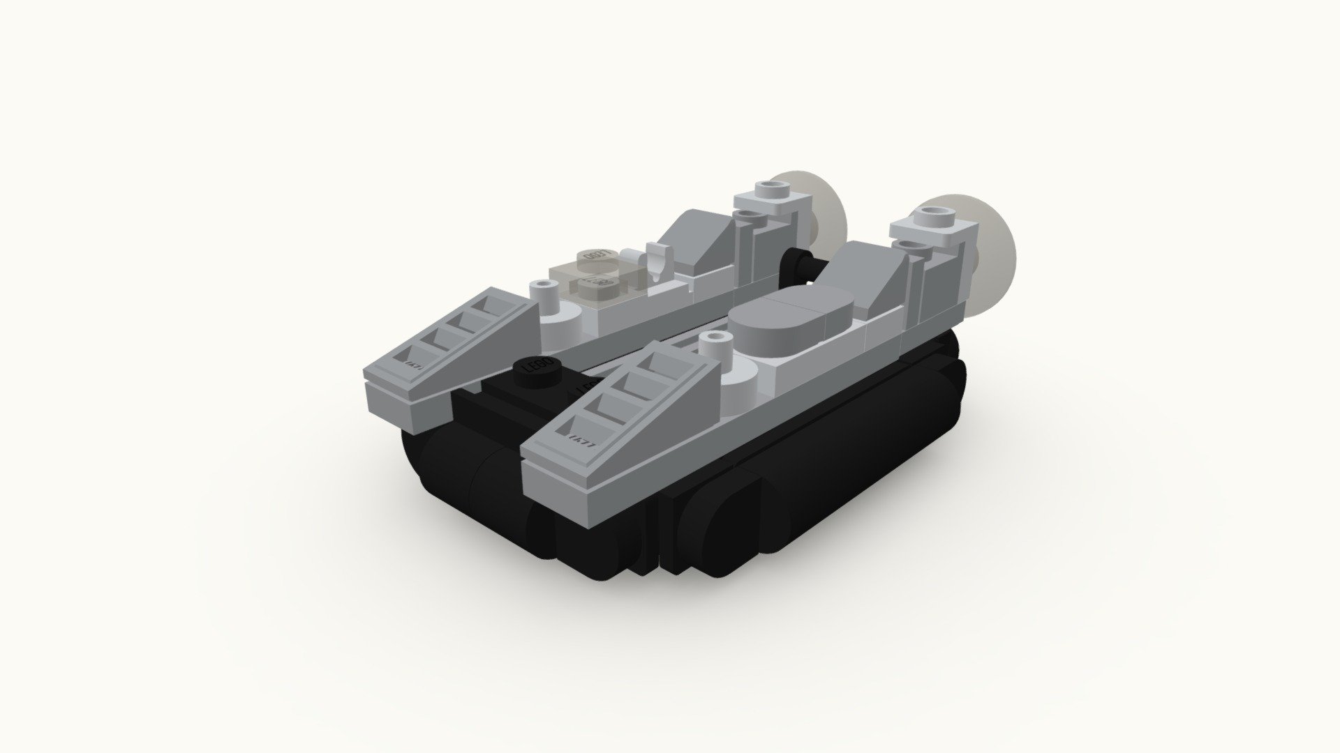 Lego military vehicles and characters collection VR / AR / low-poly