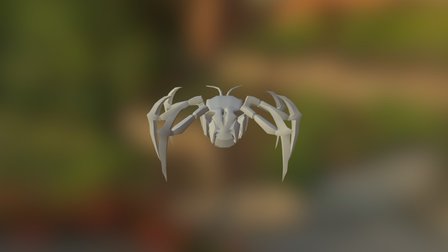 Spider Idle 3D Model