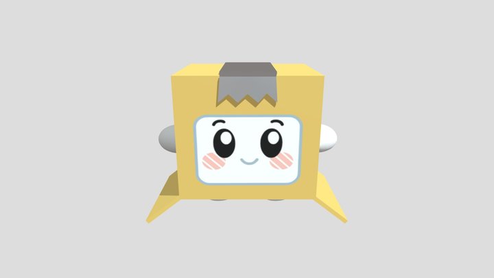 Boxy_lankybox 3D Model