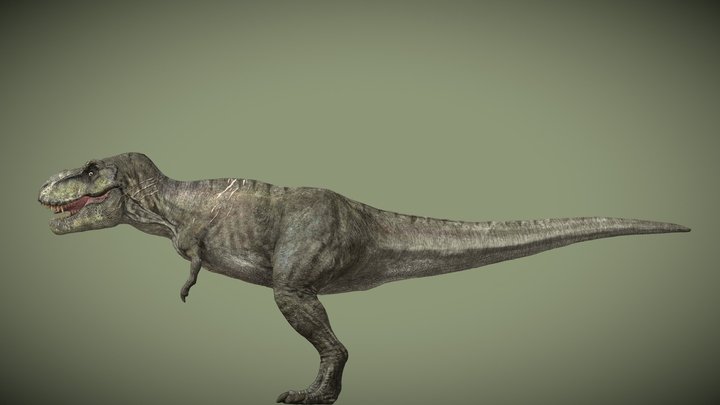 Jurassic World 2015-2018 Tyrannosaurus Rex – Modello 3D gratuito STL