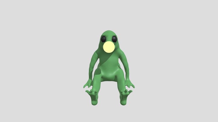 Wordle Spawn 3D Model