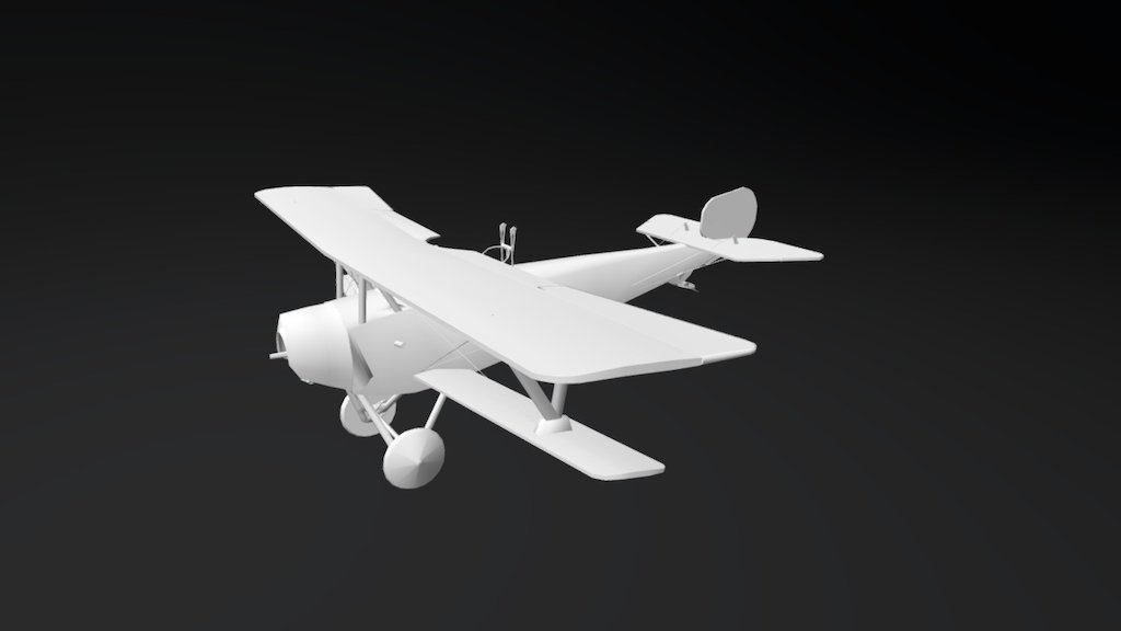 Nieuport 12 - First World War Airplane - Download Free 3D model by ...