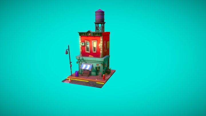 Diorama 3D Model