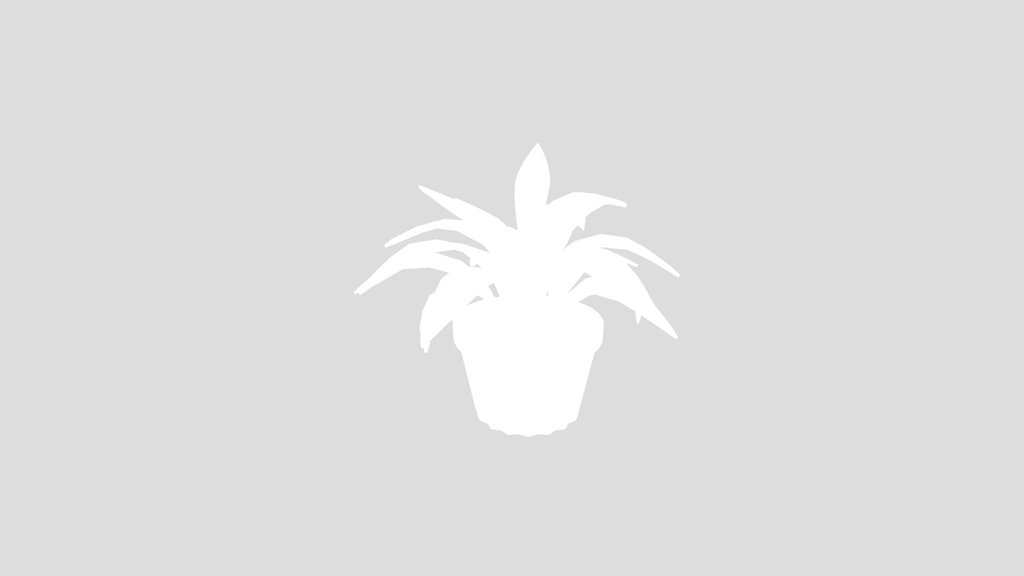 Stylized Lowpoly Houseplant