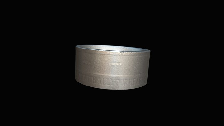 Ring scanned by Thunk3D Jewelry Scanner