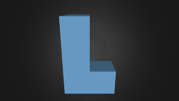 Blue Part 3D Model