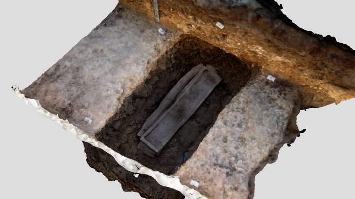 Sarcophage en plomb (Arras) 3D Model