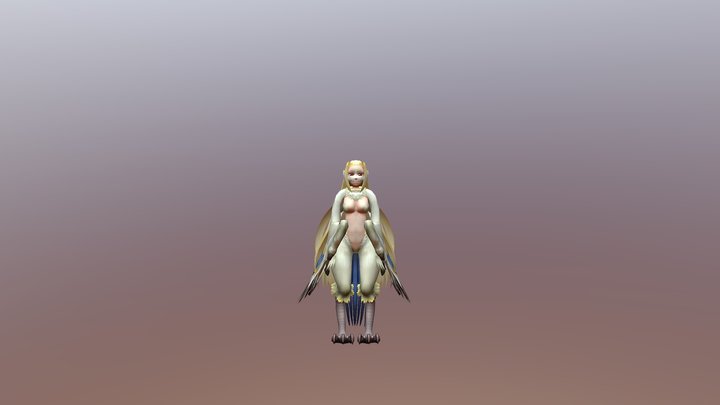 Harpy 3D Model