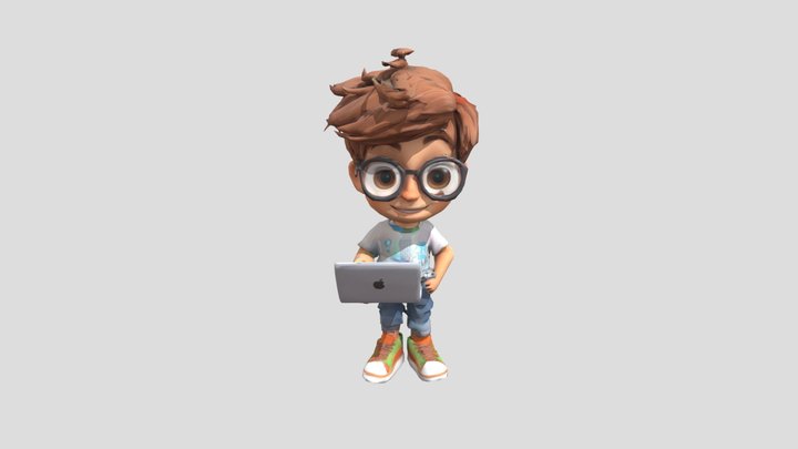 3D boy character 3D Model