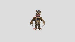 Endoskeleton Rynfox - Download Free 3D model by Freddy_Fazbear (@LBSCR ...