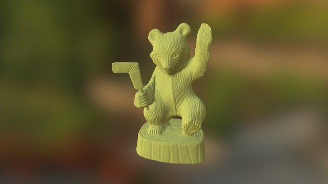 Мишка 3D Model