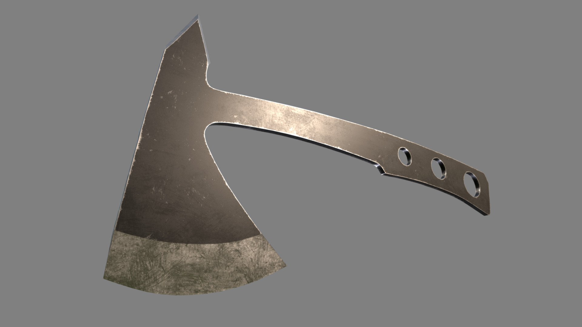 Throwing Axe 2 - 3D model by powers28 [fb0cf22] - Sketchfab