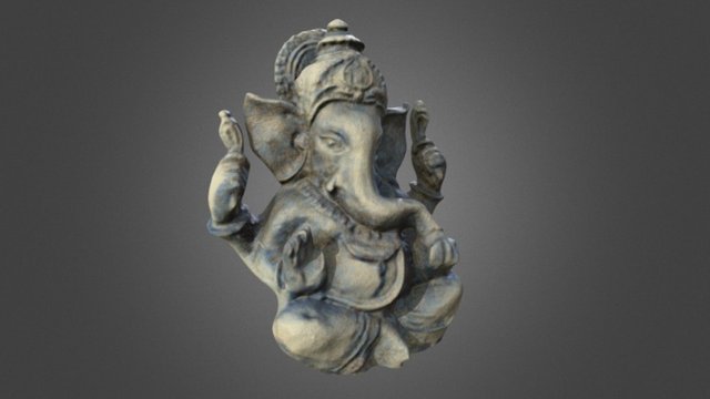 Classic Ganesh DDO Painted