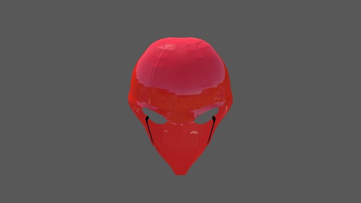 Red Hood - Custom Design - Version 1 3D Model