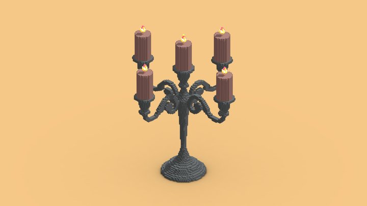 Candlestand 3D Model