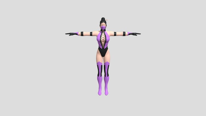 Mileena 3D Model
