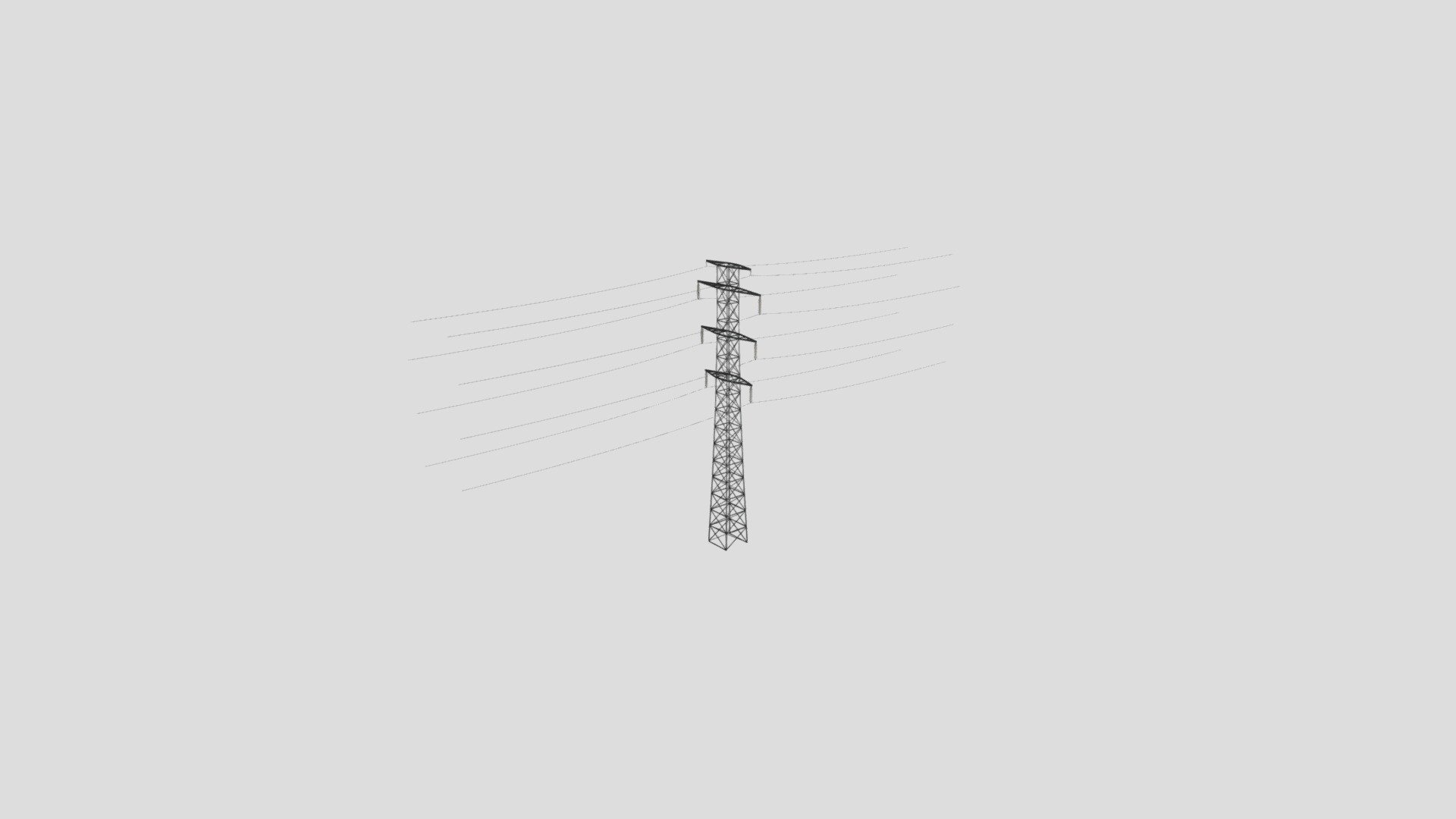 utility pole 28 AM227 Archmodel — Sketchfab embed 3D viewer