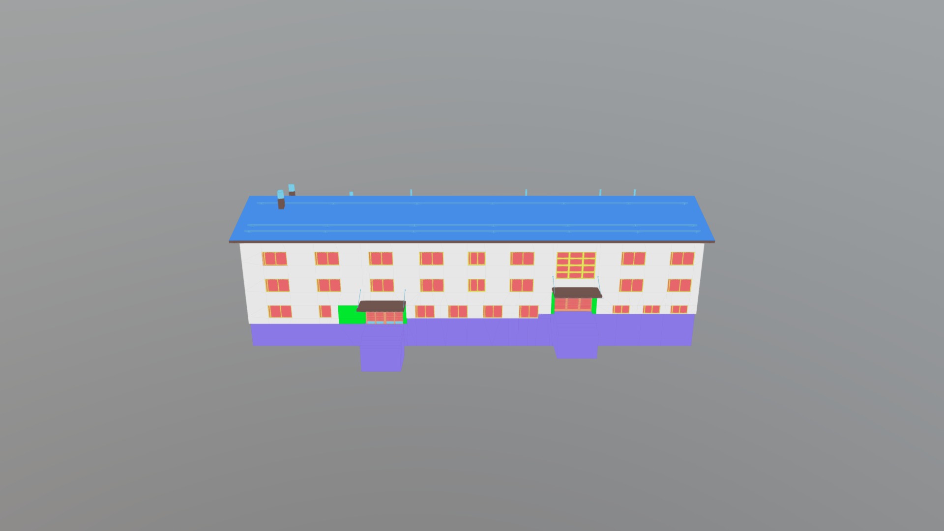 Building 3D model by Memowlery [fb10331] Sketchfab