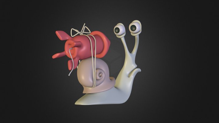 DPS - Snail "Tabasco" 3D Model