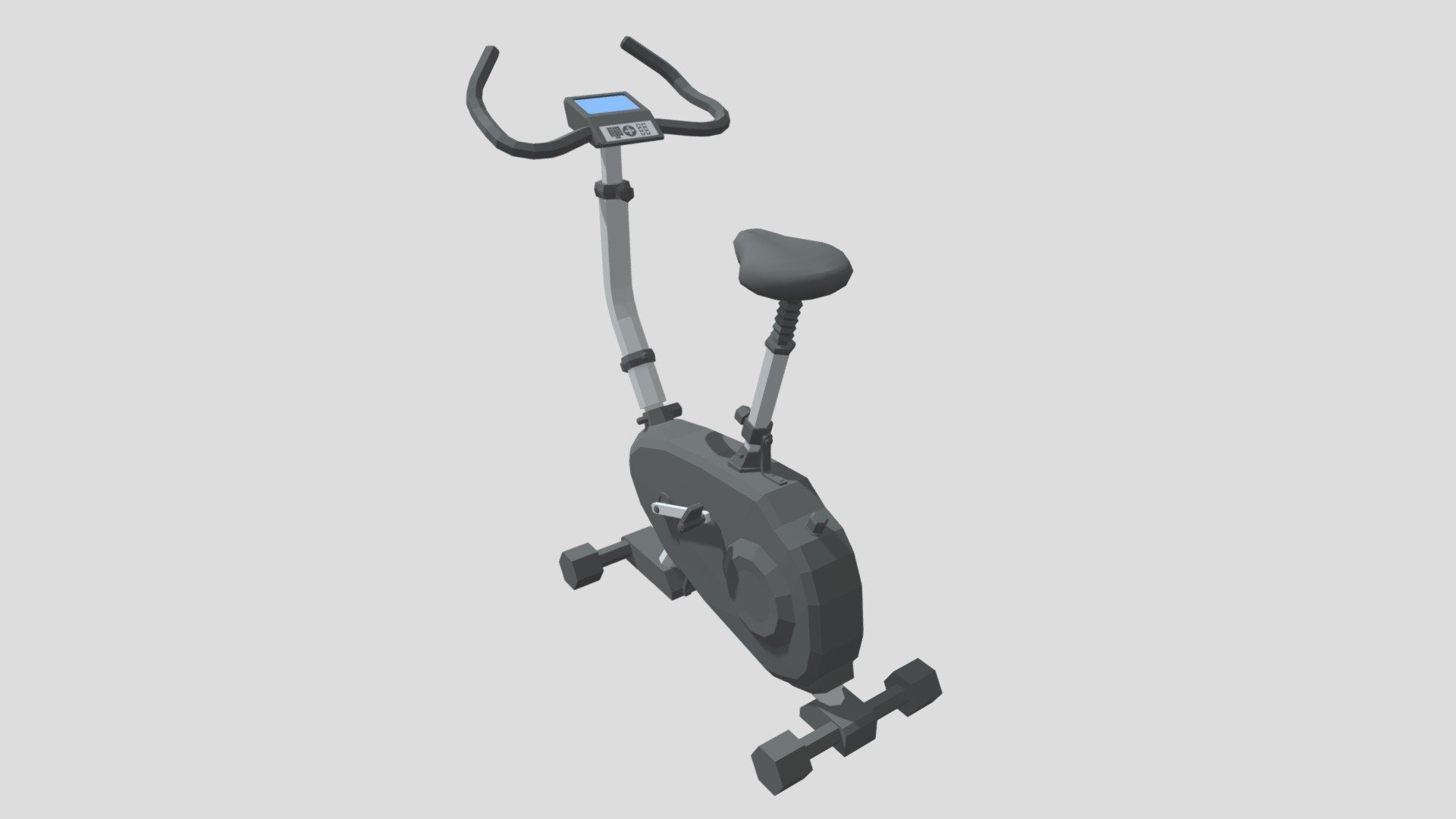 FREE LowPoly Crossfit - Bike