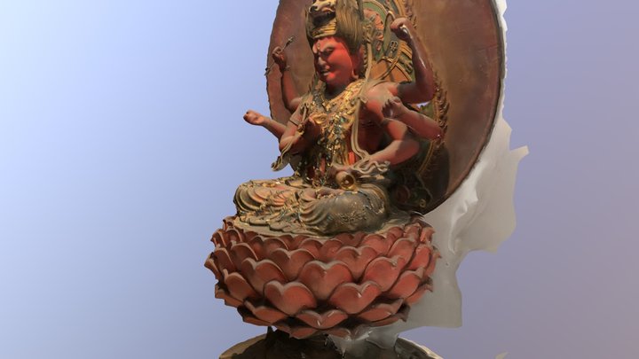 Buddha statue 3D Model
