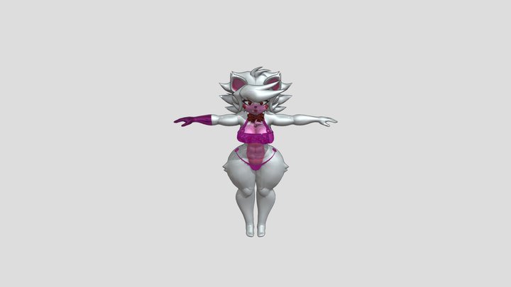 Mangle_with_bikini by wistonbennet27 3D Model
