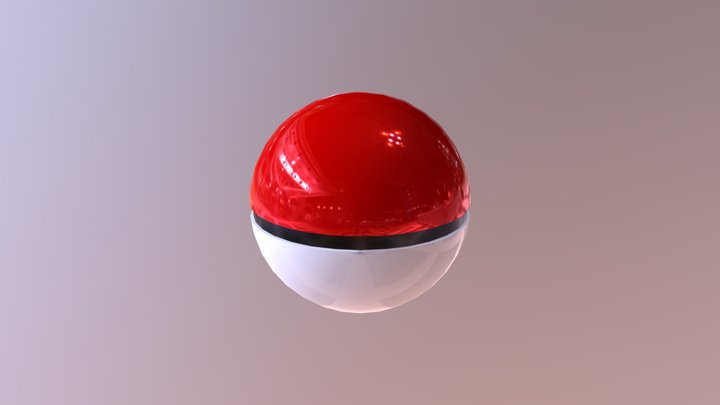 Pokeball 3D Model