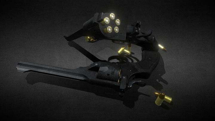 Webley MK. VI 3D Model