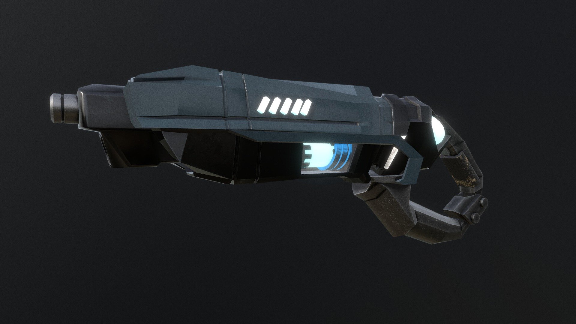 Gun Sci-fi - Download Free 3D model by ONEPUT [fb13e50] - Sketchfab