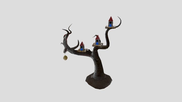 Tree house 3D Model