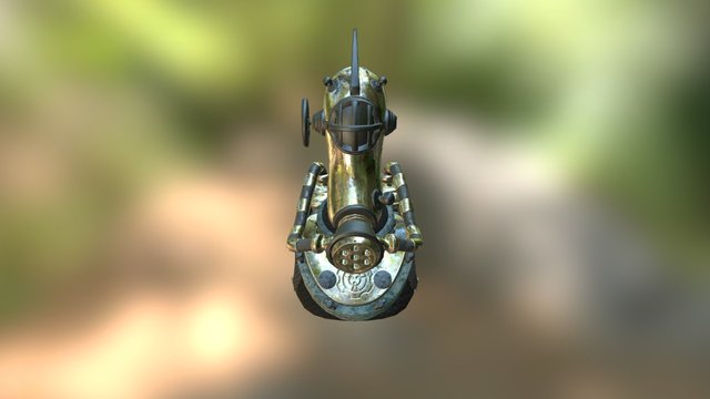 Space Explorer 3D Model