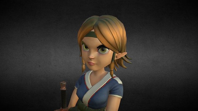 Elf 3D Model